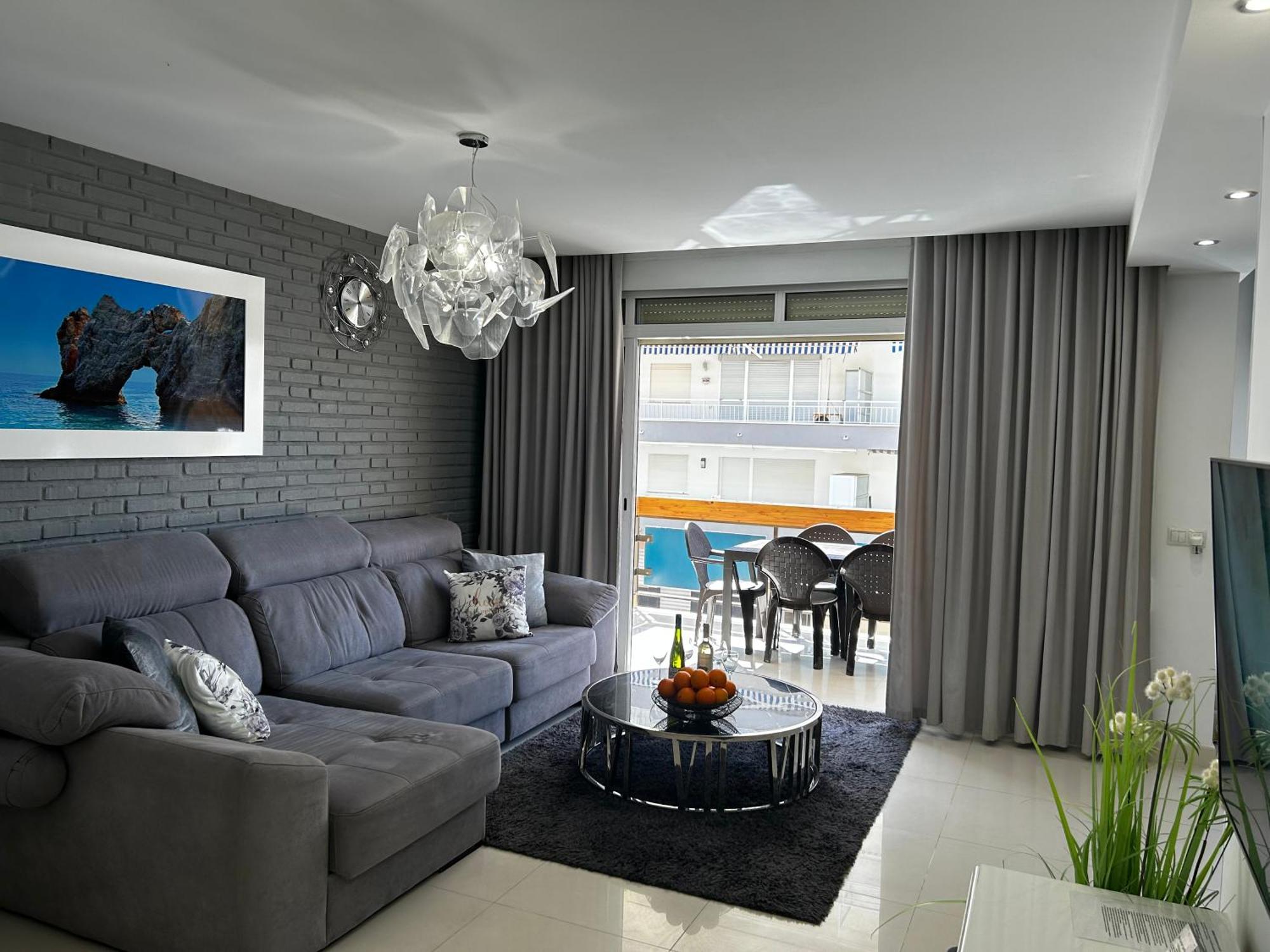 Apartamento Elizabeth Gandia Bagian luar foto
